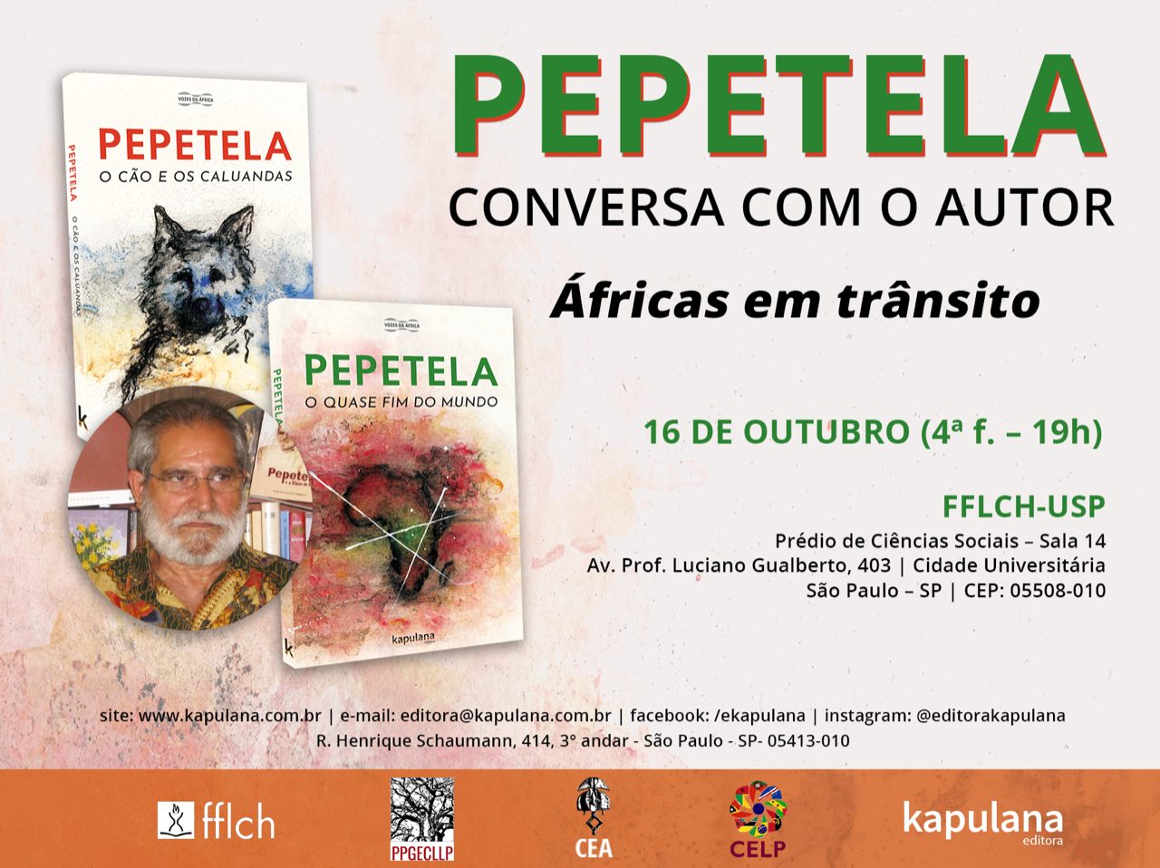 Conversa com o autor angolano PEPETELA