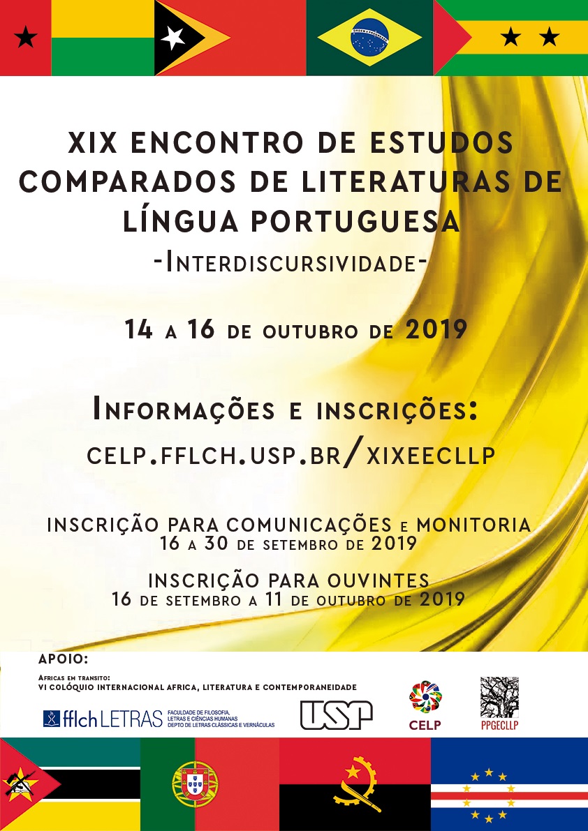 XIX Encontro de Estudos Comparados de Literaturas de Língua Portuguesa